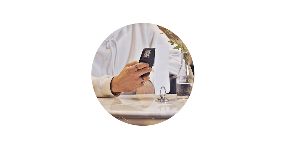 Mobila beställningar och QR
