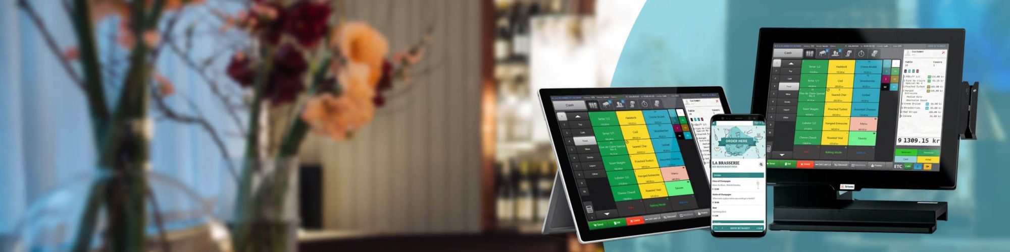 Trivec POS-system för restauranger och barer